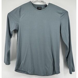 Cuts Clothing Long Sleeve Pullover Shirt Gray Men's Size Large NEW